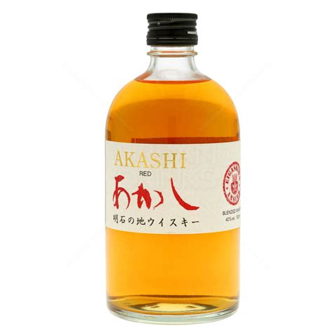 akashi red blended japanese whisky.